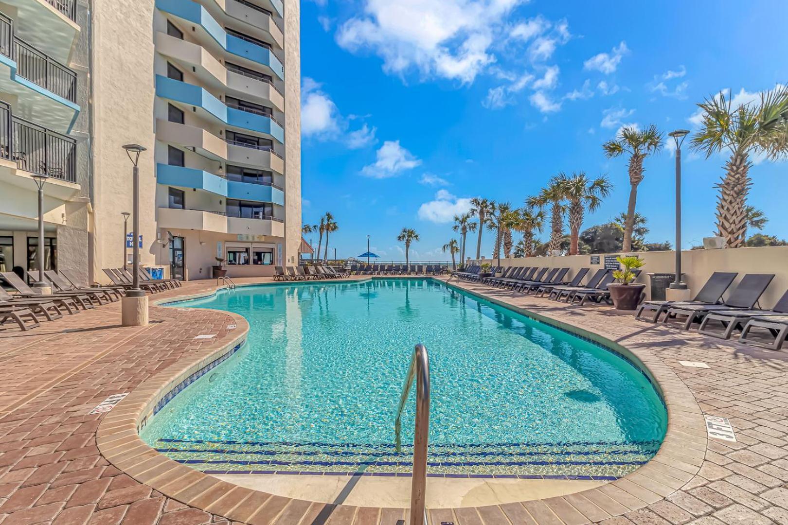Oceanfront 3Br 2Ba Condo Ocean Reef 1421 Myrtle Beach Buitenkant foto